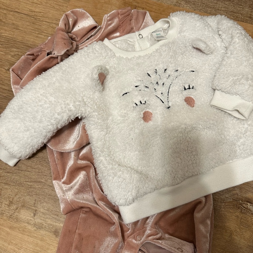 PL Baby Outfit and Sweatshirt | size 9-12 Months
